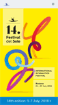 Mobile Screenshot of festivaldelsole.it